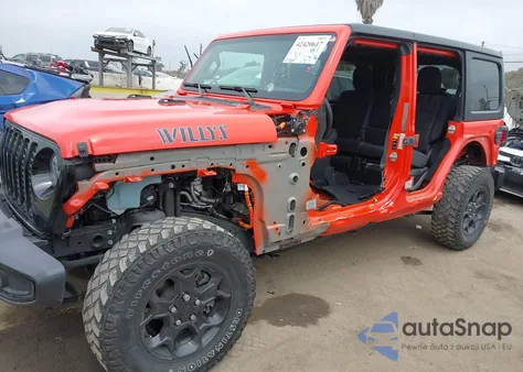 2023 Jeep Wrangler 4Xe 4X4 z USA, uszkodzony, nr VIN 1C4JJXN60PW685289